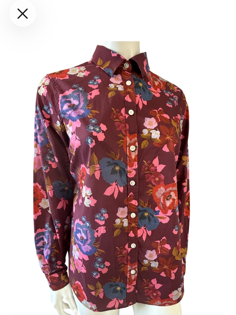 Liberty London and Simon’s Blooming Print Organic Cotton Blouse